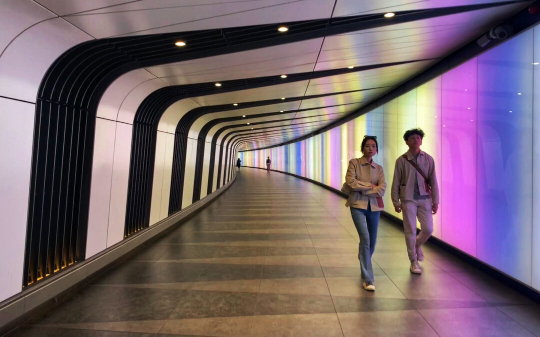 Subway, St Pancras Station, London